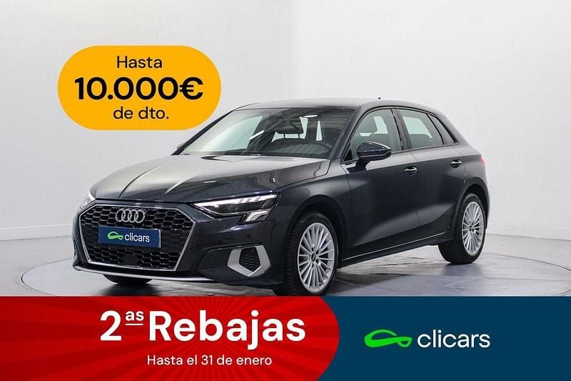 Gris Usado 2024 Audi A3 Sportback e-tron Advanced Utilitario | 26.990 € (Precio justo) - Imagen 1/4