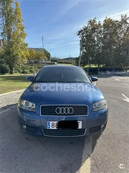 Usado Audi A3 Ambition 140 CV (102 kW) 2005 Azul Utilitario