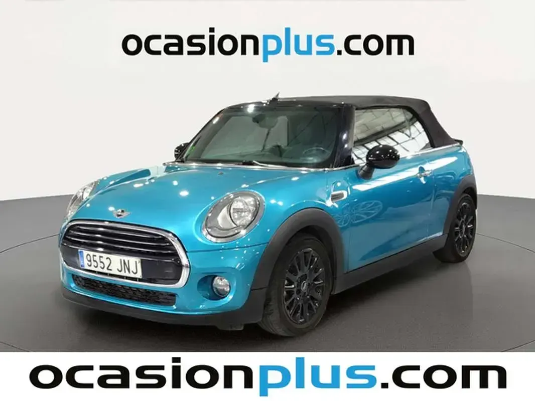 Usado Mini Cooper D Cabriolet 116 CV (85 kW) 2016 Azul Descapotable
