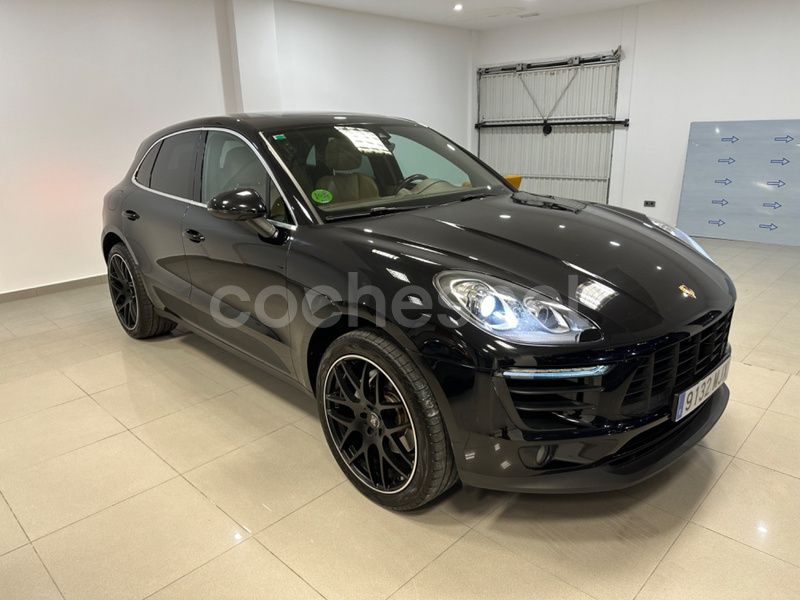 Negro Usado 2018 Porsche Macan S SUV | 39.990 € (Precio justo) - Imagen 1/4