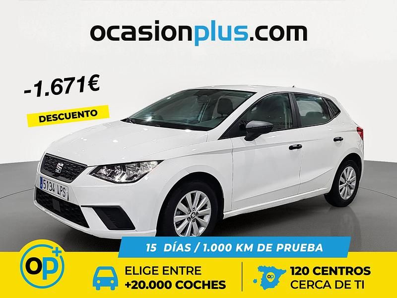 Brugt Seat Ibiza Reference 95 HK (69 kW) 2021 Hvid Sedan