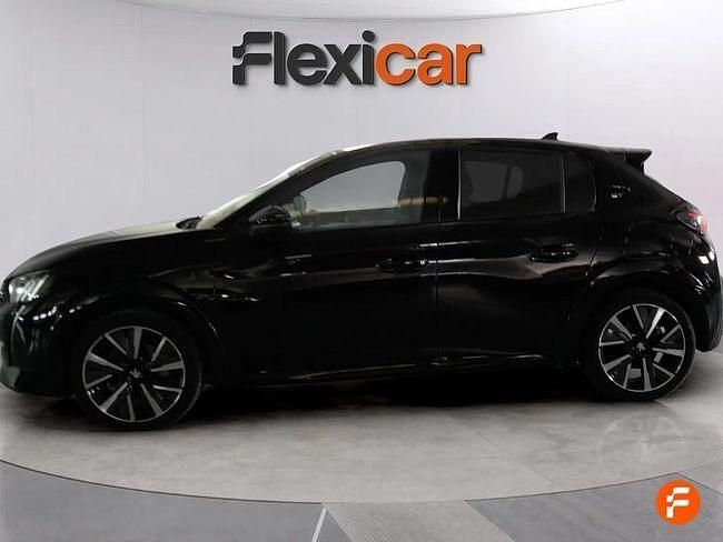 Usado Peugeot 208 GT-line 101 CV (74 kW) 2021 Negro Utilitario