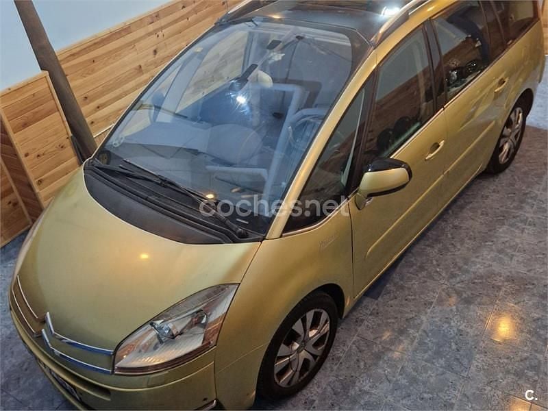 Amarillo Usado 2009 Citroën C4 Picasso Exclusive Monovolumen | 1980 € (Buen precio) - Imagen 1/4