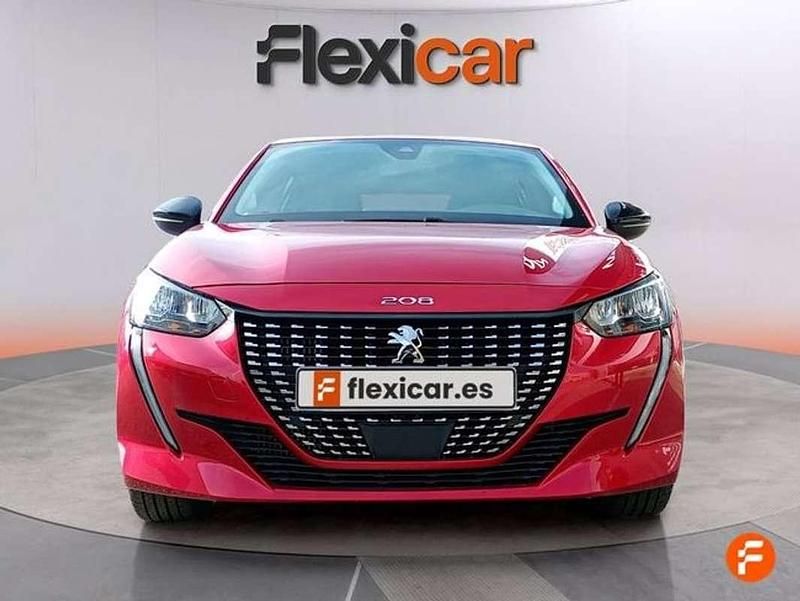 Usado Peugeot 208 Active 102 CV (75 kW) 2022 Rojo Utilitario
