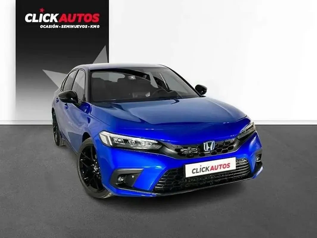 Usado Honda Civic Hybrid 186 CV (136 kW) 2024 Azul Berlina