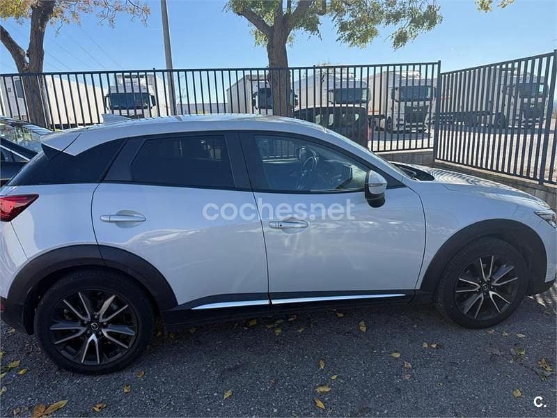 Gris / plata Usado 2015 Mazda CX-3 Luxury SUV | 9800 € (Super precio) - Imagen 1/4
