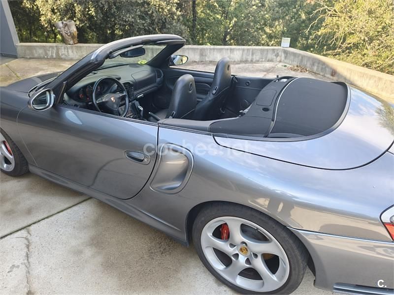 Usado Porsche 911 Turbo Cabriolet 450 CV (330 kW) 2005 Gris / plata Descapotable