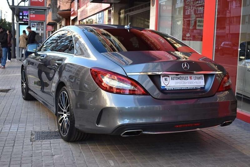 Usado Mercedes CLS350 258 CV (189 kW) 2017 Gris Coupe