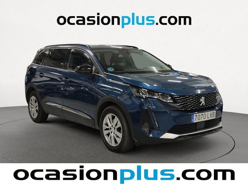 Usado Peugeot 5008 Style 130 CV (95 kW) 2021 Azul Monovolumen