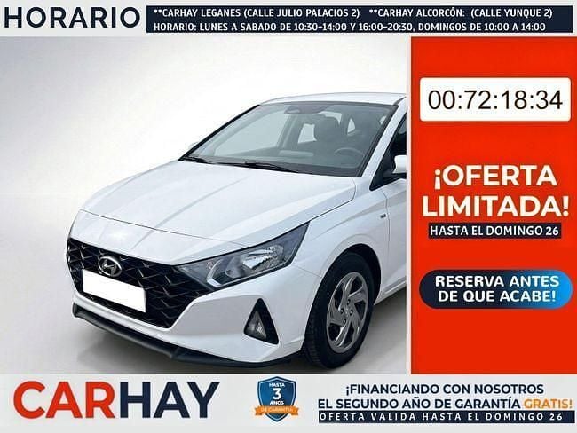 Brugt Hyundai i20 101 HK (74 kW) 2021 Hvid Hatchback