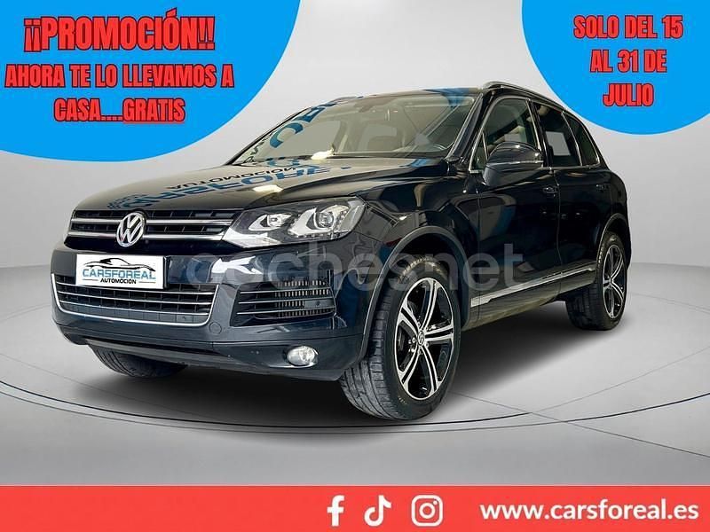 Negro Usado 2013 VW Touareg Terrain Tech SUV | 19.990 € (Precio justo) - Imagen 1/4