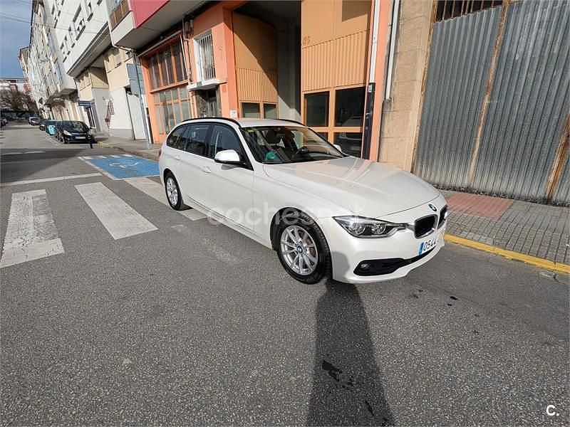 Usado BMW 320 190 CV (139 kW) 2016 Blanco Familiar