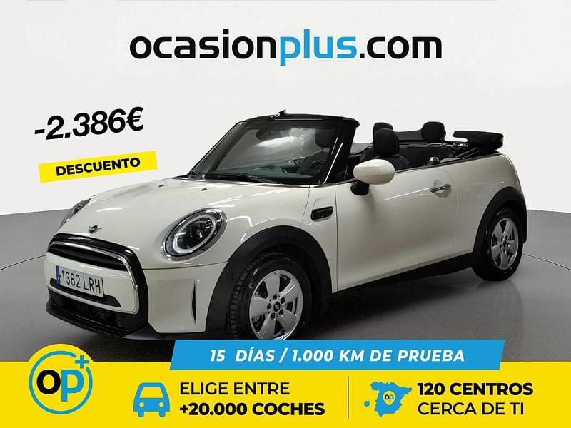 Blanco Usado 2021 Mini Cooper Cabriolet Descapotable | 26.250 € (Un poco caro) - Imagen 1/4