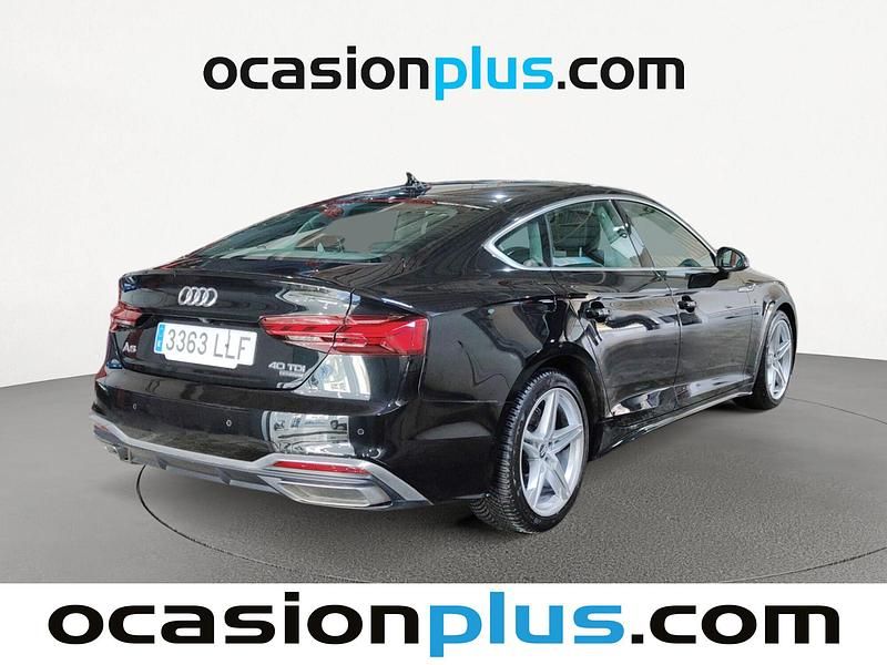 Usado Audi A5 S-Line 204 CV (150 kW) 2020 Negro Coupe