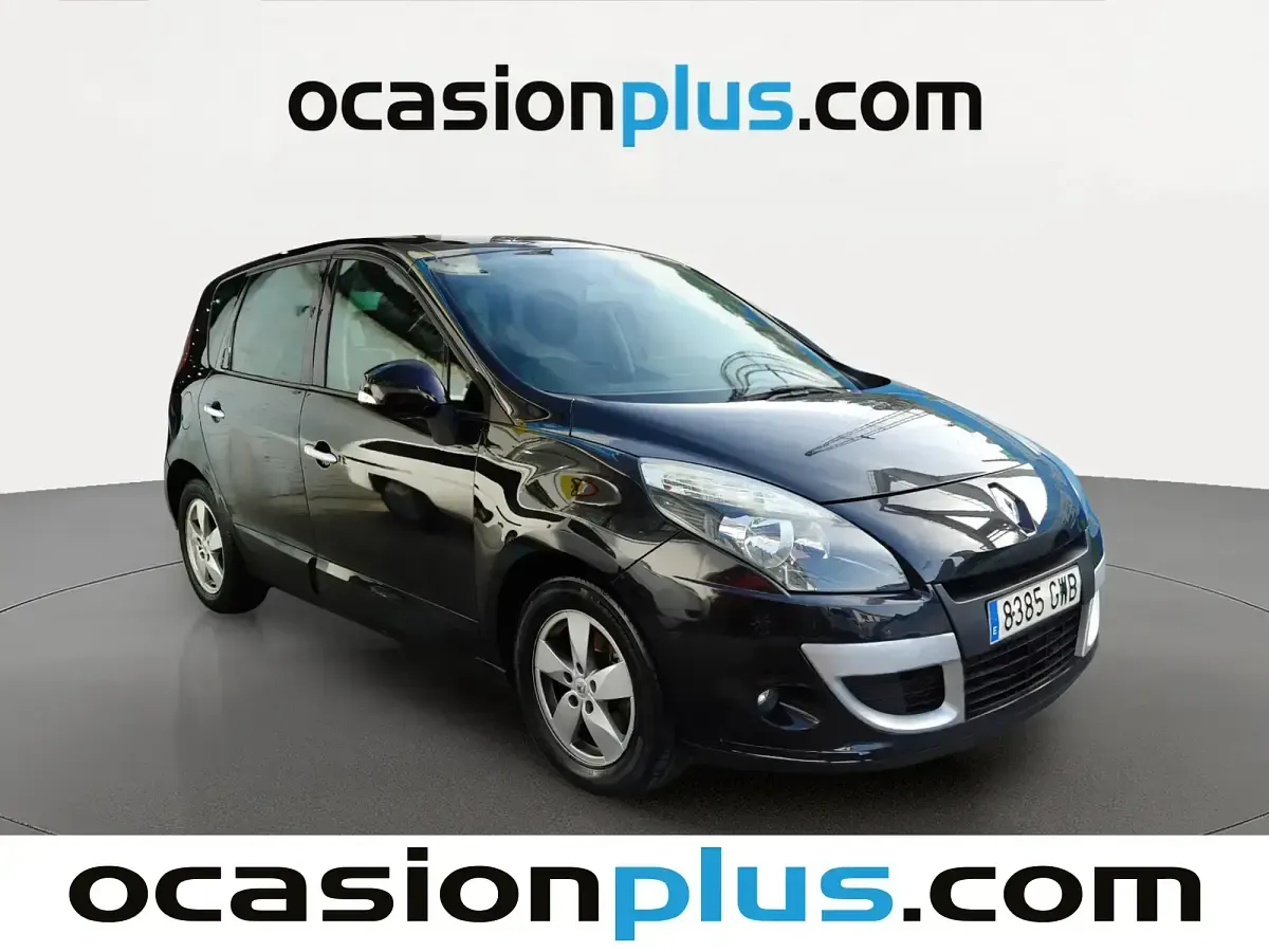 Usado Renault Scénic III 105 CV (77 kW) 2010 Negro Monovolumen