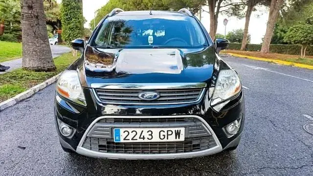 Usado Ford Kuga Trend 136 CV (100 kW) 2009 Negro SUV