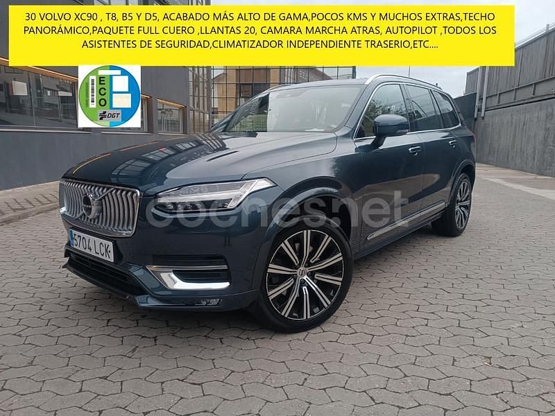 Usado Volvo XC90 Inscription 235 CV (172 kW) 2020 Azul SUV