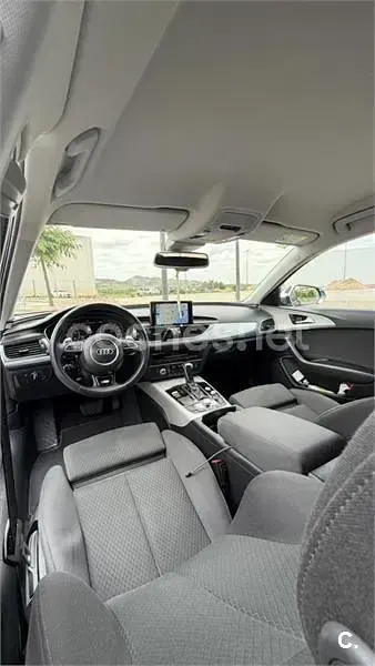 Usado Audi A6 S-Line 272 CV (200 kW) 2017 Negro Familiar