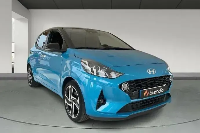 Usado Hyundai i10 84 CV (61 kW) 2022 Azul Utilitario