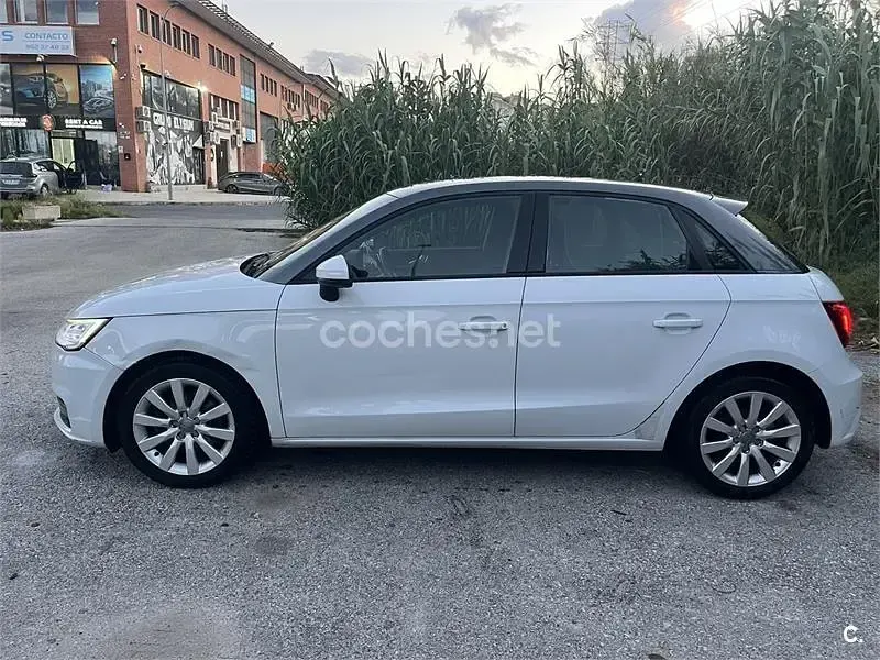 Usado Audi A1 Sportback 116 CV (85 kW) 2016 Blanco Utilitario