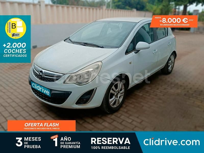 Blanco Usado 2013 Opel Corsa Selective Berlina | 4790 € (Precio justo) - Imagen 1/3