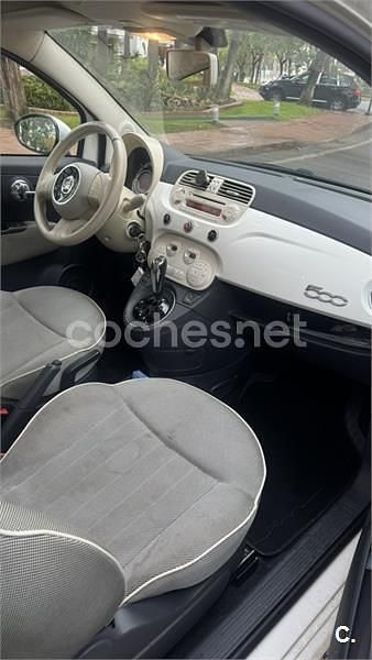 Usado Fiat 500 Lounge 69 CV (50 kW) 2009 Blanco Descapotable