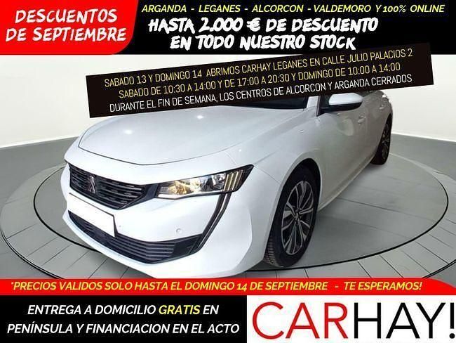 Blanco Usado 2020 Peugeot 508 Allure Berlina | 16.690 € (Precio justo) - Imagen 1/4