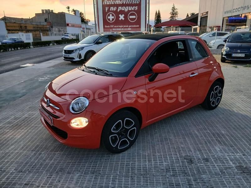 Naranja Usado 2023 Fiat 500C Club Descapotable | 12.800 € (Precio justo) - Imagen 1/4