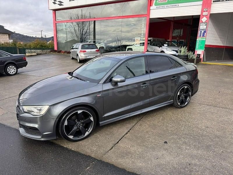 Usado Audi A3 S-Line 150 CV (110 kW) 2015 Gris / plata Berlina