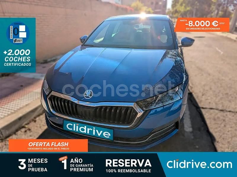 Azul Usado 2021 Skoda Octavia Sport Berlina | 24.890 € (Precio justo) - Imagen 1/3