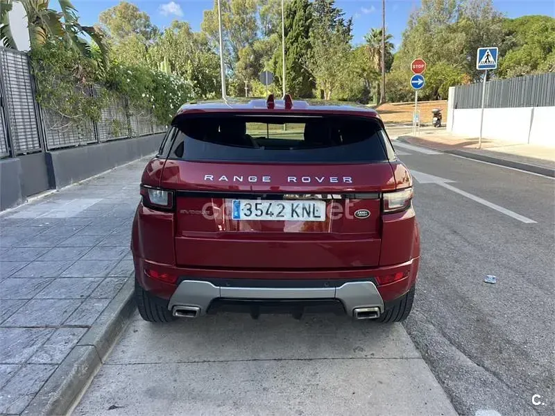 Usado Land Rover Range Rover evoque SE Dynamic 150 CV (110 kW) 2018 Granate SUV