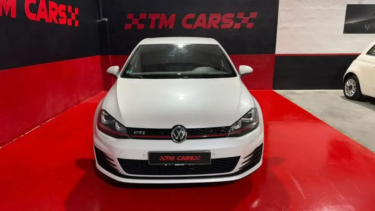 Usado VW Golf VII GTI 230 CV (169 kW) 2016 Blanco Utilitario