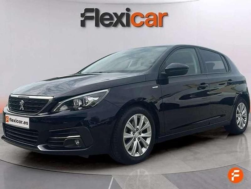 Usado Peugeot 308 Style 131 CV (96 kW) 2020 Azul Berlina