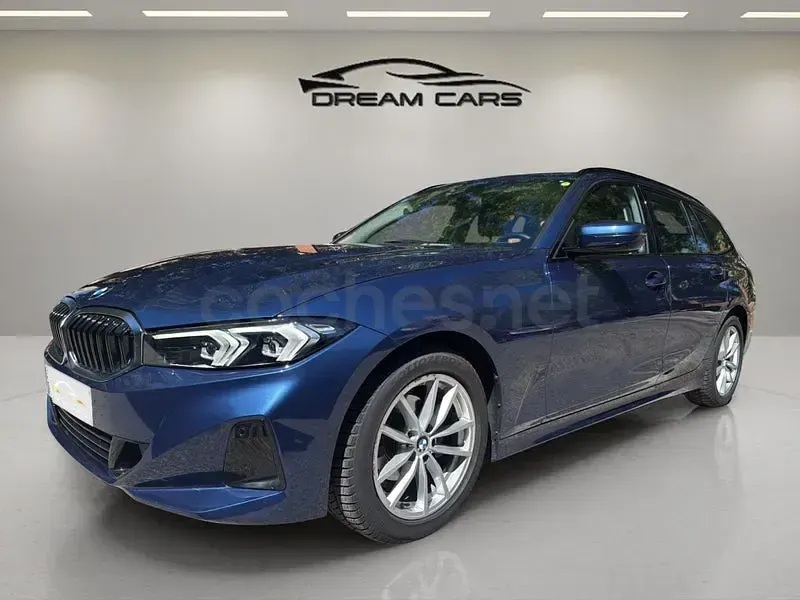 Usado BMW 318 Shadowline 150 CV (110 kW) 2022 Azul Familiar