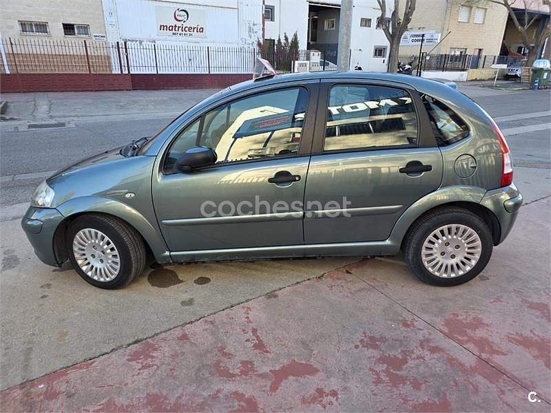 Usado Citroën C3 70 CV (51 kW) 2007 Verde Berlina