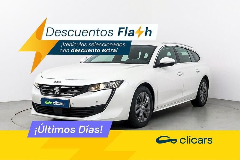 Usado Peugeot 508 SW Active 130 CV (95 kW) 2021 Blanco Familiar