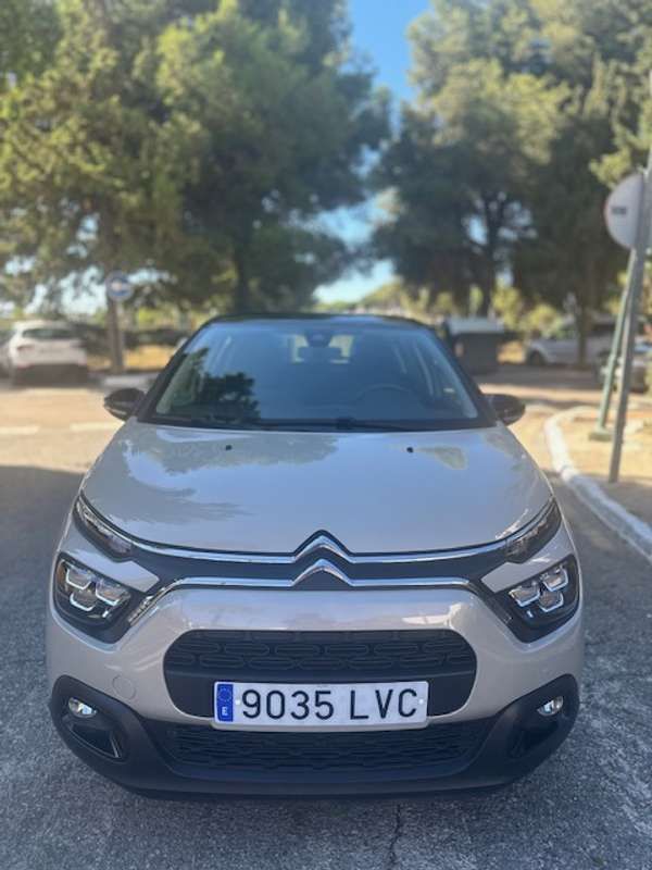 Beige Usado 2021 Citroën C3 PureTech Utilitario | 13.350 € (Precio justo) - Imagen 1/4