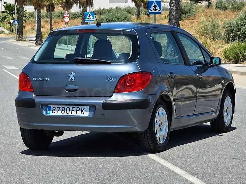 Usado Peugeot 307 90 CV (66 kW) 2007 Gris / plata Berlina