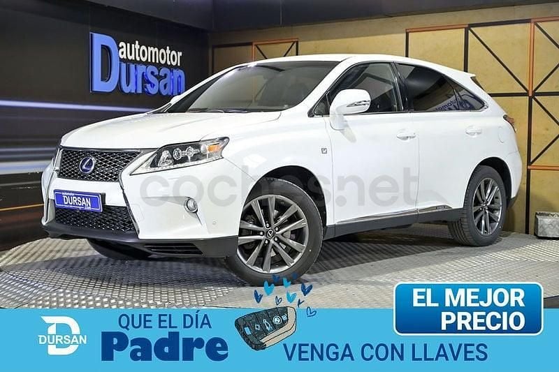 Usado Lexus RX450h Sport Line 299 CV (219 kW) 2013 Blanco SUV