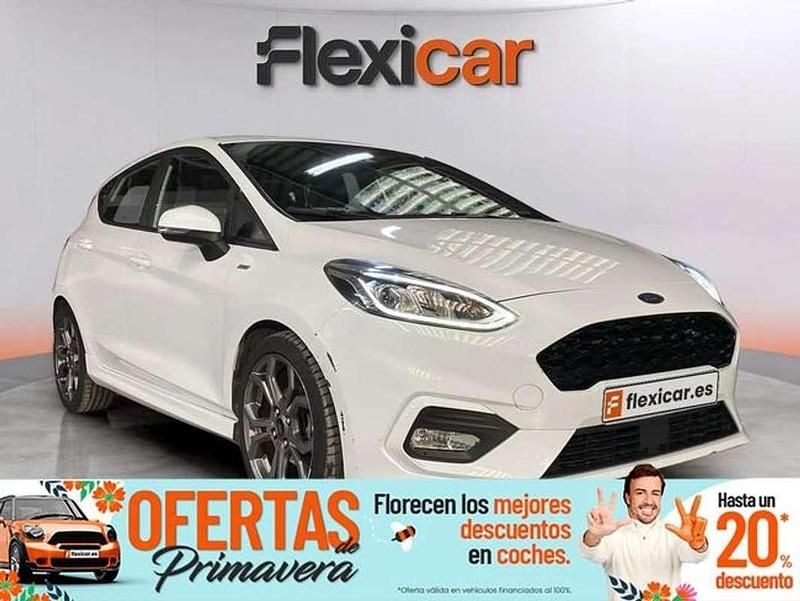 Usado Ford Fiesta ST-Line 125 CV (91 kW) 2018 Blanco Utilitario