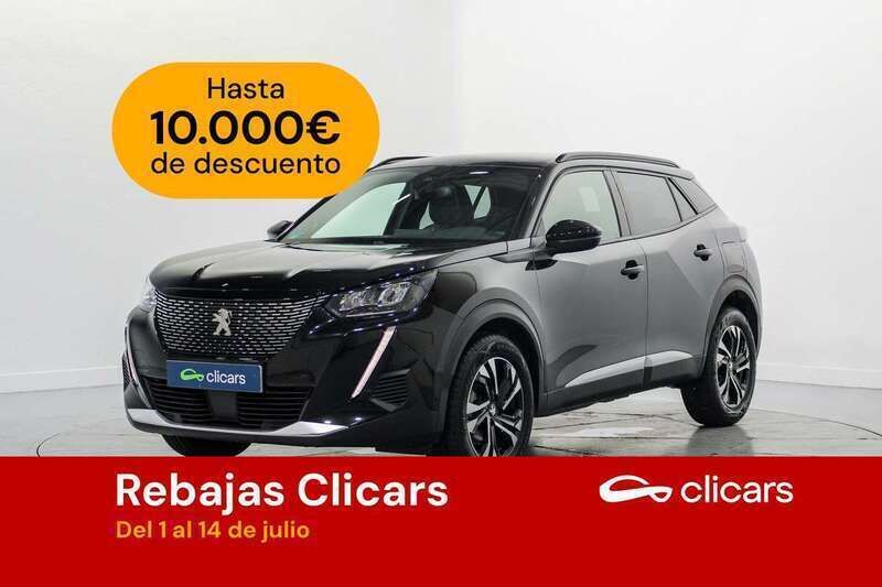Negro Usado 2023 Peugeot 2008 Allure SUV | 16.390 € (Buen precio) - Imagen 1/4