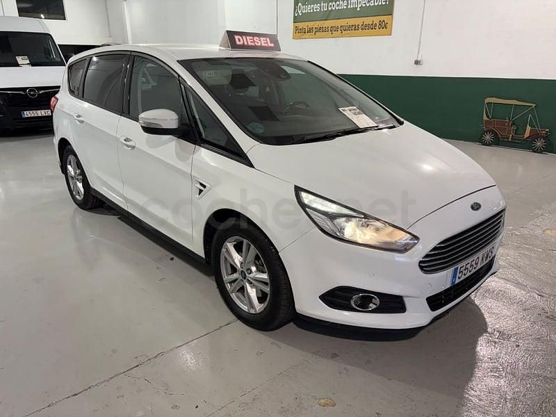 Blanco Usado 2019 Ford S-MAX Trend Monovolumen | 12.250 € (Buen precio) - Imagen 1/4