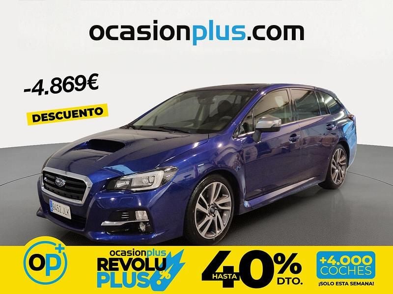 Usado Subaru Levorg GT 170 CV (125 kW) 2016 Azul Monovolumen