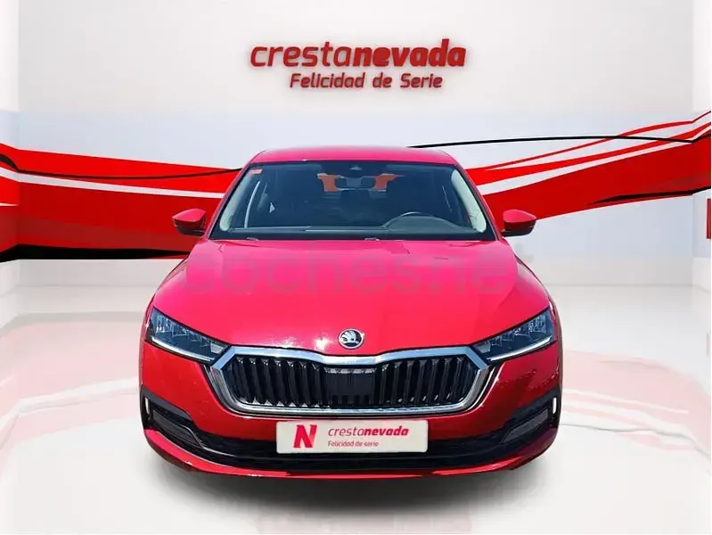 Usado Skoda Octavia Ambition 115 CV (84 kW) 2021 Rojo Berlina