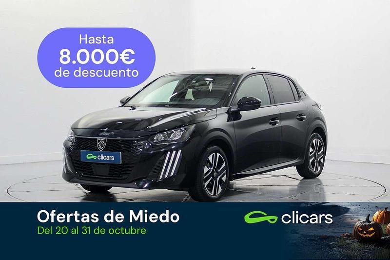 Negro Usado 2024 Peugeot 208 Allure Utilitario | 12.690 € (Super precio) - Imagen 1/4