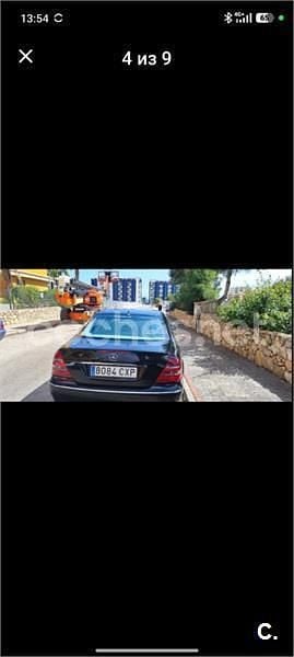 Usado Mercedes E320 Avantgarde 204 CV (150 kW) 2002 Negro Berlina