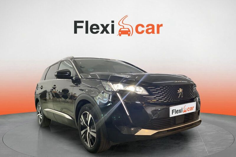 Negro Usado 2021 Peugeot 5008 GT Monovolumen | 22.970 € (Precio justo) - Imagen 1/4