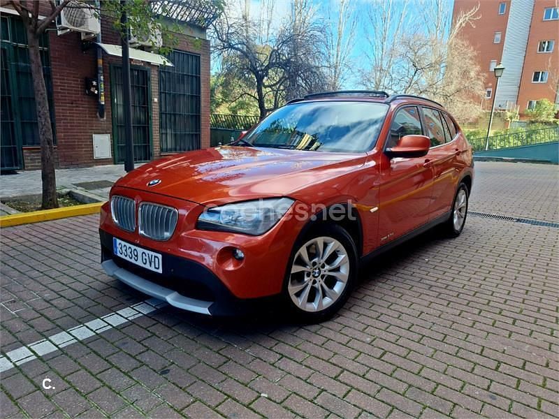 Usado BMW X1 204 CV (150 kW) 2010 Naranja SUV