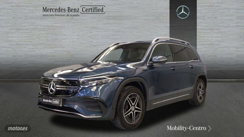 Denim blue metallic paint Usado 2023 Mercedes EQB250 AMG line SUV | 38.250 € (Super precio) - Imagen 1/4