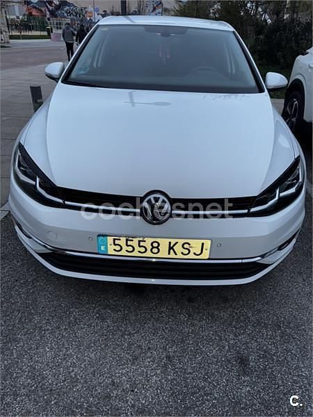 Usado VW Golf VII Advance 115 CV (84 kW) 2018 Blanco Berlina